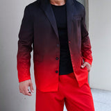 Manfinity Mode Hombres Blazer de ombre & Shorts