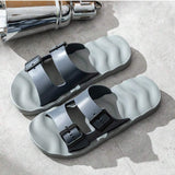 Nuevos Aarribos De Verano Tamano Extra Grande Chanclas De Playa Sandalias Transpirables Para Hombres Con Suela Suave Antideslizante Para Uso Casual