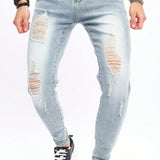 Manfinity LEGND Jeans Desgastados De Los Hombres