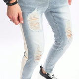 Manfinity LEGND Jeans Desgastados De Los Hombres