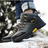 Botas De Invierno Para Hombre Botas De Nieve Zapatillas Deportivas Impermeables Zapatos Calidos Para Caminar Al Aire Libre Zapatos De Trabajo