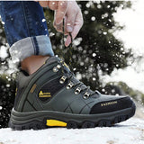 Botas De Invierno Para Hombre Botas De Nieve Zapatillas Deportivas Impermeables Zapatos Calidos Para Caminar Al Aire Libre Zapatos De Trabajo