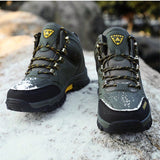 Botas De Invierno Para Hombre Botas De Nieve Zapatillas Deportivas Impermeables Zapatos Calidos Para Caminar Al Aire Libre Zapatos De Trabajo