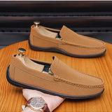 Mocasines Estilo Callejero Vintage De Moda Para Hombres Para Uso Casual