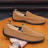 Mocasines Estilo Callejero Vintage De Moda Para Hombres Para Uso Casual