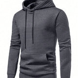 Manfinity Homme Sudadera Con Capucha De Hombre Con Cordon Y Bolsillo De Canguro