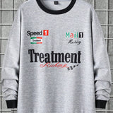 Manfinity Homme Sudadera Con Mangas Largas