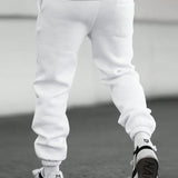 Pantalones Deportivos Informales Para Hombre Con Tobillos Elasticos, Otono/invierno