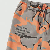 ROMWE Street Life Pantalones De Pierna Recta Para Hombres Con Estampado De Texto