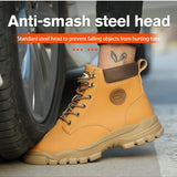 Zapatos De Trabajo Para Soldador Impermeables, Resistentes Al Aceite Y A La Abrasion