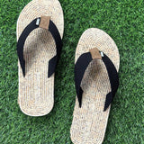 Sandalias De Hombre Con Masaje Antideslizante, Zapatillas De Interior Y Exterior Comodas Y De Secado Rapido, Sandalias De Grano De Madera, Sandalias De Moda De Verano Para Hombres En La Playa