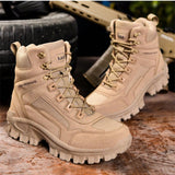 Nuevas Botas De Desierto A La Moda Para Hombre, Botas De Trabajo Para Entrenamiento, Senderismo, Caza Al Aire Libre, Senderismo, Camping, Zapatos De Montanismo