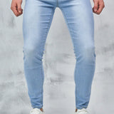 Jeans Ajustados Para Hombre