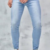 Jeans Ajustados Para Hombre