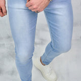 Jeans Ajustados Para Hombre