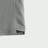 Conjunto Holgado De Sudadera Casual De Punto Con Parche De Letra Para Hombres Con Shorts