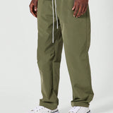 SUMWON Pantalon Jogger Recto De Nailon Con Cinturilla Elastica