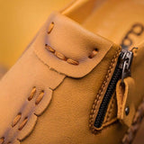 Zapatos De Marca Clohoo Exclusivos Con Suela De Goma Cosida A Mano, Comodos Zapatos Informales Suaves Y Transpirables Para Caminar Para Hombre, Mocasines Comodos Para El Trabajo
