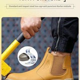 Zapatos De Trabajo Resistentes Al Aceite, Resistentes Al Desgaste Y Antideslizantes, Zapatos Protectores Para Soldadores