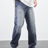 ROMWE Street Life Jeans De Bolsillos Para Hombre