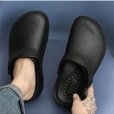 Zapatos De Chef/resistencia Al Agua Y Antideslizantes Para Hombre/zapatos Para Enfermeras/sandalias/zapatillas, Zapatillas Personalizadas