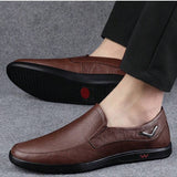 Zapatos Casuales De Corte Bajo Para Hombres, Comodos Mocasines, Zapatos De Negocios De Primavera, Suela Plana