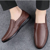 Zapatos Casuales De Corte Bajo Para Hombres, Comodos Mocasines, Zapatos De Negocios De Primavera, Suela Plana