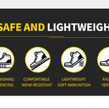 Zapatos resistente al desgaste , absorcion de impactos , antigolpes con anti-punalada lugar de trabajo de seguridad