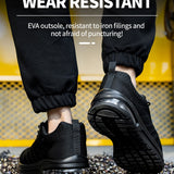 Zapatos resistente al desgaste , absorcion de impactos , antigolpes con anti-punalada lugar de trabajo de seguridad