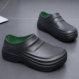 Zapatos De Cocina Para Chef De Hombre Resistentes Al Agua, Antideslizantes, Aceite-resistentes Y Resistentes Al Desgaste