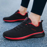 Zapatos Atleticos Tejidos Suaves Y Comodos Para Hombres Para Correr, Gimnasio, Fitness, Caminar Casualmente, Resistente Al Deslizamiento, Transpirable Y Duradero