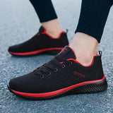 Zapatos Atleticos Tejidos Suaves Y Comodos Para Hombres Para Correr, Gimnasio, Fitness, Caminar Casualmente, Resistente Al Deslizamiento, Transpirable Y Duradero