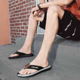 de hombres Sandalias verano , de punta abierta exterior playa Zapatos , casual Zapatillas , antideslizante suela blanda Clip dedo de pie Chanclas masculino