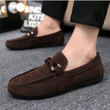 Mocasines Suaves De Nuevo Estilo De Primavera Y Otono Para Hombres, Transpirables Y Comodos, Zapatos De Conduccion Sin Cordones