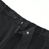 Manfinity Homme Pantalones Para Hombre Con Bolsillos Inclinados En Color Solido