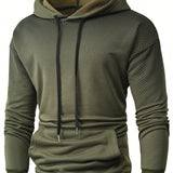 Manfinity Homme Sudadera Con Capucha Y Cordon De Lunares Para Hombre