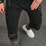 Manfinity LEGND Jeans De Hombre Desgastado