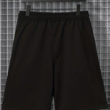 Manfinity Hypemode Shorts Con Cordon De Talla Grande Para Hombres Con Diseno De Estrella