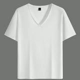 Manfinity Homme Camiseta De Hombre De Cuello En V Y Manga Corta