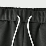 Manfinity Homme Pantalones De Chandal Deportivos Y Comodos Para Hombres, Con Cintura Elastica Ajustable Con Cordon Y Pierna Estrecha