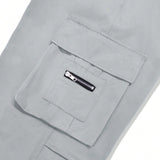 Manfinity EMRG Pantalones De Carga Con Cremallera Y Multiples Bolsillos Para Hombres