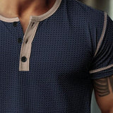 Playera De Cuello Redondo De Manga Corta Para Hombre