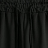 X Virginia & ZeFelipe Pantalones De Chandal Sueltos De Pierna Ancha Para Hombres Con Costuras Visibles