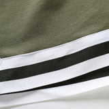 Manfinity EMRG Shorts Con Cintura Ajustable Y Estampado De Letras Para Hombres De Talla Extra Grande
