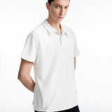 Manfinity Basics Camisa Polo De Manga Corta De Punto Para Hombre