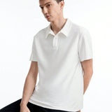 Manfinity Basics Camisa Polo De Manga Corta De Punto Para Hombre