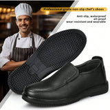 Zapatos De Chef Para Hombres: Impermeables, Resistentes Al Aceite Y Al Deslizamiento, Para Trabajar En La Cocina De Un Restaurante