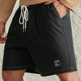 Manfinity Hypemode Shorts Rectos Casuales Tejidos (tallas Grandes)