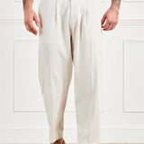 Forever 21 Pantalones Holgados Casuales Con Bolsillo Inclinado Color Albaricoque Para Hombres