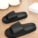 Hombres Casuales Y Comodos Chanclas/Sandalias Ligeras Para Exterior, Playa Y Casa Para Vacaciones/Estilo Britanico/Zapatillas de Cuna con Tacon Grueso Para Playa